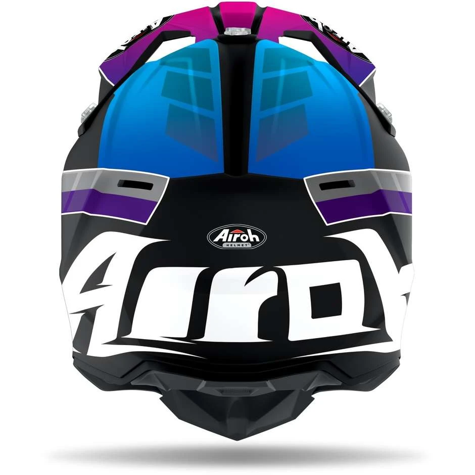 Casco Bambino Moto Cross Enduro Airoh WRAAP YOUTH Prism Opaco 4 Casco Bambino Moto Cross Enduro Airoh WRAAP YOUTH Prism Opaco - immagine 2