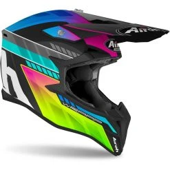 Casco Bambino Moto Cross Enduro Airoh WRAAP YOUTH Prism Opaco 7 Casco Bambino Moto Cross Enduro Airoh WRAAP YOUTH Prism Opaco -Vendite Airoh casco bambino moto cross enduro airoh wraap youth prism opaco 139384