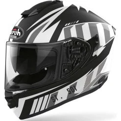 Casco Integrale Doppia Visiera Moto Airoh ST 501 BLADE Bianco Opaco