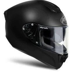 Casco Integrale Doppia Visiera Moto Airoh ST 501 Color Nero Opaco -Vendite Airoh casco integrale doppia visiera moto airoh st 501 color nero opaco 125534