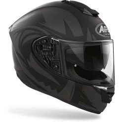 Casco Integrale Doppia Visiera Moto Airoh ST 501 SPEKTRO Nero Opaco -Vendite Airoh casco integrale doppia visiera moto airoh st 501 spektro nero opaco 132259