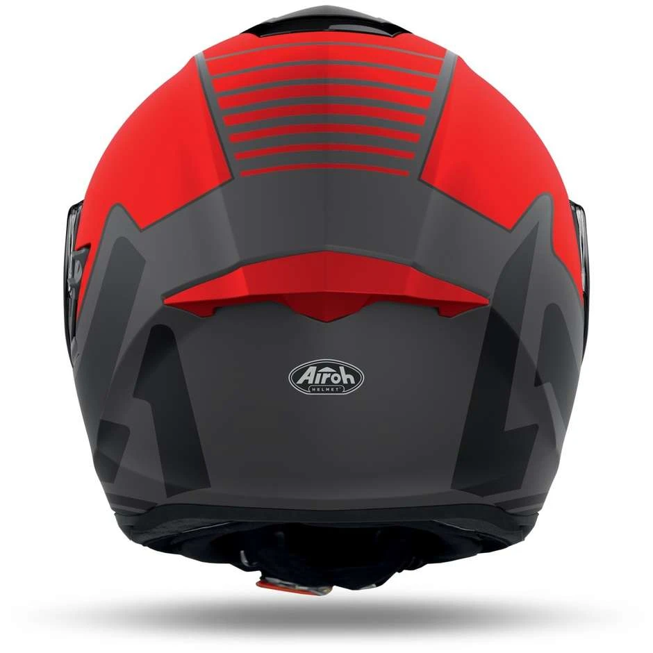 Casco Integrale Doppia Visiera Moto Airoh ST 501 TYPE Rosso Opaco 4 Casco Integrale Doppia Visiera Moto Airoh ST 501 TYPE Rosso Opaco - immagine 2