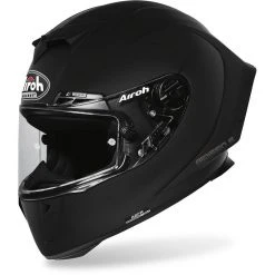 Casco Integrale In Fibra Moto Airoh GP550 S Color Nero Opaco