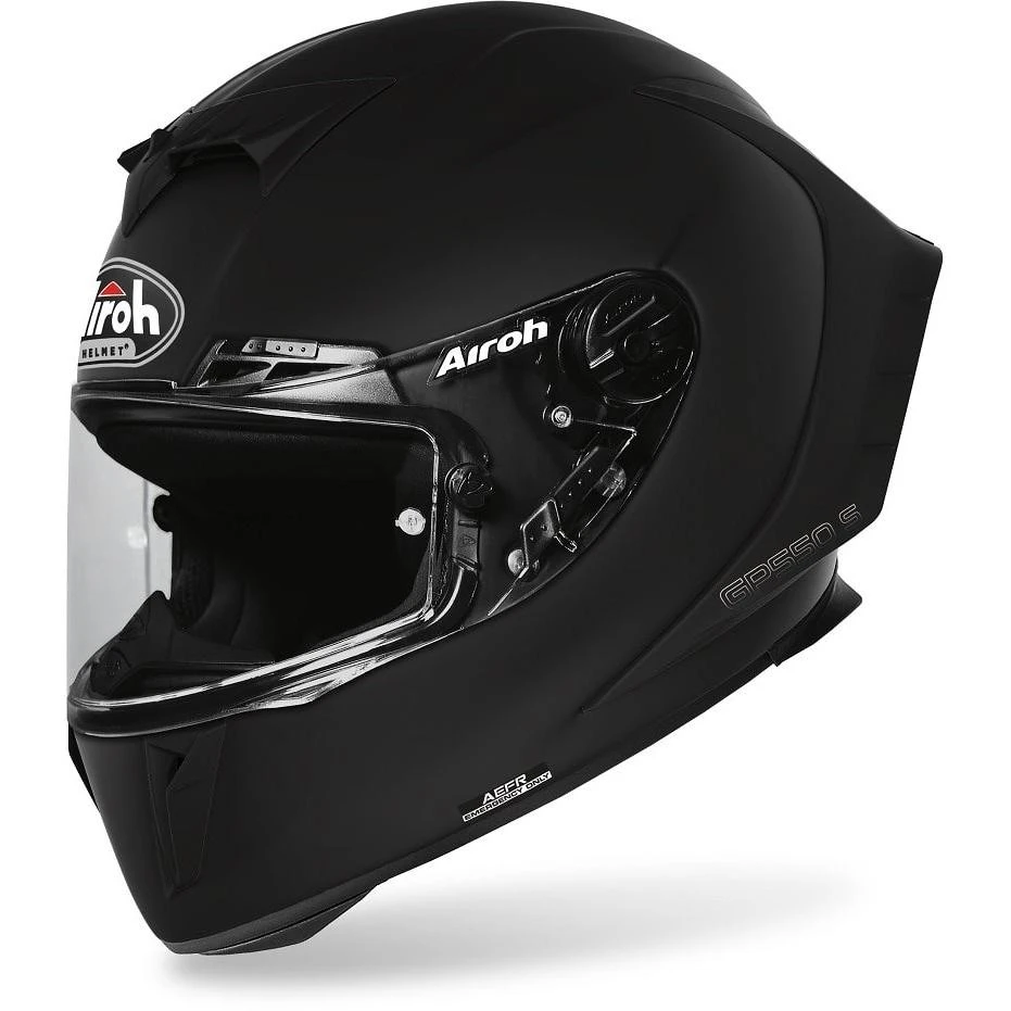 Casco Integrale In Fibra Moto Airoh GP550 S Color Nero Opaco 3 Casco Integrale In Fibra Moto Airoh GP550 S Color Nero Opaco