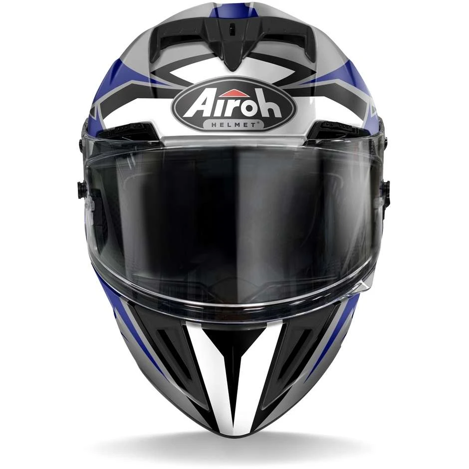 Casco Integrale In Fibra Moto Airoh GP550 S Wander Blu Lucido 4 Casco Integrale In Fibra Moto Airoh GP550 S Wander Blu Lucido - immagine 2
