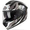 Casco Integrale Moto Airoh ST 501 BIONIC Bianco Lucido Cromo -Vendite Airoh casco integrale moto airoh st 501 bionic bianco lucido cromo 132260