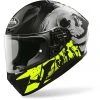 Casco Integrale Moto Airoh VALOR Akuna Giallo Fluo Lucido