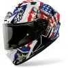 Casco Integrale Moto Airoh VALOR Uncle Sam Bianco Opaco
