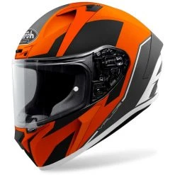 Casco Integrale Moto Airoh VALOR Wings Arancio Opaco