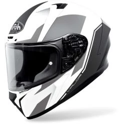 Casco Integrale Moto Airoh VALOR Wings Bianco Opaco