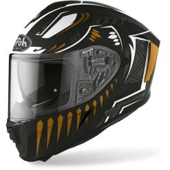 Casco Integrale Moto Doppia Visiera Airoh SPARK Vibe Nero Opaco