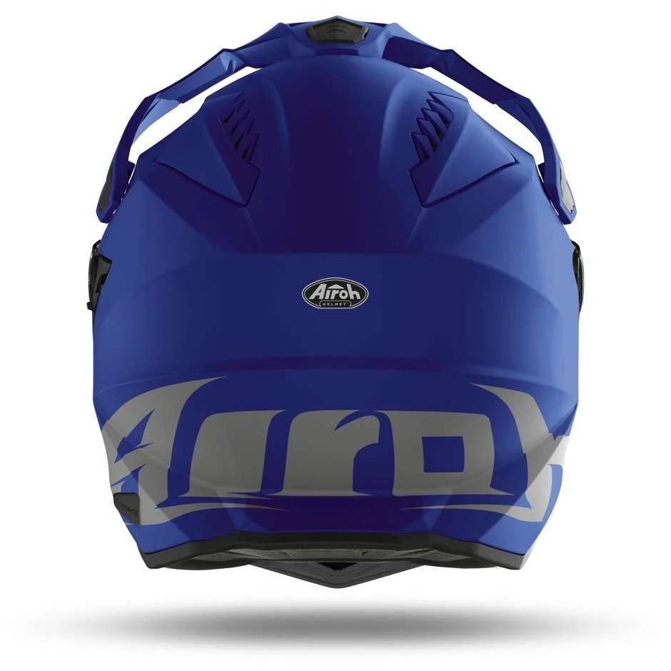 Casco Integrale On-Off Moto Touring Airoh COMMANDER Color Blu Opaco 4 Casco Integrale On-Off Moto Touring Airoh COMMANDER Color Blu Opaco - immagine 2