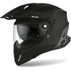 Casco Integrale ON-Off Moto Touring Airoh COMMANDER Color Nero Opaco