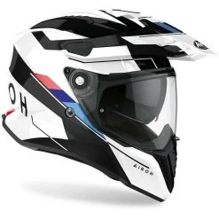 Casco Integrale On-Off Moto Touring Airoh COMMANDER Skill Bianco Lucido 7 Casco Integrale On-Off Moto Touring Airoh COMMANDER Skill Bianco Lucido -Vendite Airoh casco integrale on off moto touring airoh commander skill bianco lucido 131919