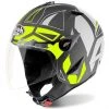 Casco Jet Moto Airoh JT CONVERT Giallo Opaco -Vendite Airoh casco jet moto airoh jt convert giallo opaco 82562