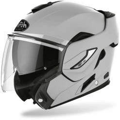 Casco Modulare Moto Doppia Omologatzione P/J Airoh REV 19 Color Concrete Grigio Opaco