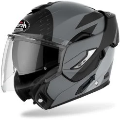 Casco Modulare Moto Doppia Omologatzione P/J Airoh REV 19 LEADEN Antracite Opaco