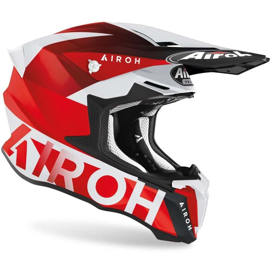 Casco Moto Cross Enduro Airoh TWIST 2.0 Lift Rosso Opaco 5 Casco Moto Cross Enduro Airoh TWIST 2.0 Lift Rosso Opaco - immagine 3