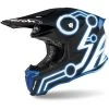 Casco Moto Cross Enduro Airoh TWIST 2.0 Neon Blu Opaco -Vendite Airoh casco moto cross enduro airoh twist 2 0 neon blu opaco 131081