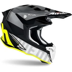 Casco Moto Cross Enduro Airoh TWIST 2.0 TECH Giallo Opaco -Vendite Airoh casco moto cross enduro airoh twist 2 0 tech giallo opaco 144870