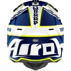 Casco Moto Cross Enduro Airoh WRAAP Broken Blu Lucido -Vendite Airoh casco moto cross enduro airoh wraap broken blu lucido 132318