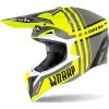 Casco Moto Cross Enduro Airoh WRAAP Broken Giallo Opaco 2 Casco Moto Cross Enduro Airoh WRAAP Broken Giallo Opaco -Vendite Airoh casco moto cross enduro airoh wraap broken giallo opaco 132328