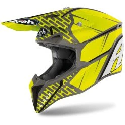 Casco Moto Cross Enduro Airoh WRAAP Idol Antracite Opaco