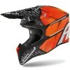 Casco Moto Cross Enduro Airoh WRAAP Idol Arancio Opaco