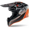 Casco Moto Cross Enduro Airoh WRAAP Mood Arancio Opaco