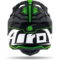 Casco Moto Cross Enduro Airoh WRAAP Mood Verde Opaco -Vendite Airoh casco moto cross enduro airoh wraap mood verde opaco 132327