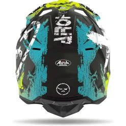 Casco Moto Cross Enduro Airoh WRAAP Smile Giallo Opaco -Vendite Airoh casco moto cross enduro airoh wraap smile giallo opaco 132332