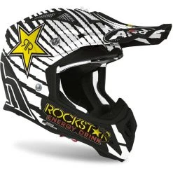 Casco Moto Cross Enduro In Fibra Airoh AVIATOR ACE Rockstar 2020 Opaco 7 Casco Moto Cross Enduro In Fibra Airoh AVIATOR ACE Rockstar 2020 Opaco -Vendite Airoh casco moto cross enduro in fibra airoh aviator ace rockstar 2020 opaco 131043