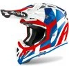 Casco Moto Cross Enduro In Fibra Airoh AVIATOR ACE Trick Blu Lucido -Vendite Airoh casco moto cross enduro in fibra airoh aviator ace trick blu lucido 131047
