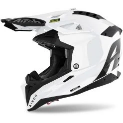 Casco Moto Cross Enduro In Fibra HPC Airoh AVIATOR 3 Color Bianco