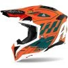 Casco Moto Cross Enduro In Fibra HPC Airoh AVIATOR 3 Rampage Arancio -Vendite Airoh casco moto cross enduro in fibra hpc airoh aviator 3 rampage arancio 107305