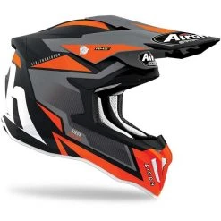 Casco Moto Cross Enduro In Fibra HPC Airoh STRYCKER Axe Arancio Opaco -Vendite Airoh casco moto cross enduro in fibra hpc airoh strycker axe arancio opaco 107267