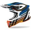 Casco Moto Cross Enduro In Fibra HPC Airoh STRYCKER Shaded Blu Opaco -Vendite Airoh casco moto cross enduro in fibra hpc airoh strycker shaded blu opaco 107276
