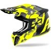 Casco Moto Cross Enduro In Fibra HPC Airoh STRYCKER XXX Giallo Opaco -Vendite Airoh casco moto cross enduro in fibra hpc airoh strycker xxx giallo opaco 107282
