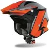Casco Moto In Fibra On-Off Urban Jet Airoh TRR S Pure Arancio Opaco -Vendite Airoh casco moto in fibra on off urban jet airoh trr s pure arancio opaco 144856
