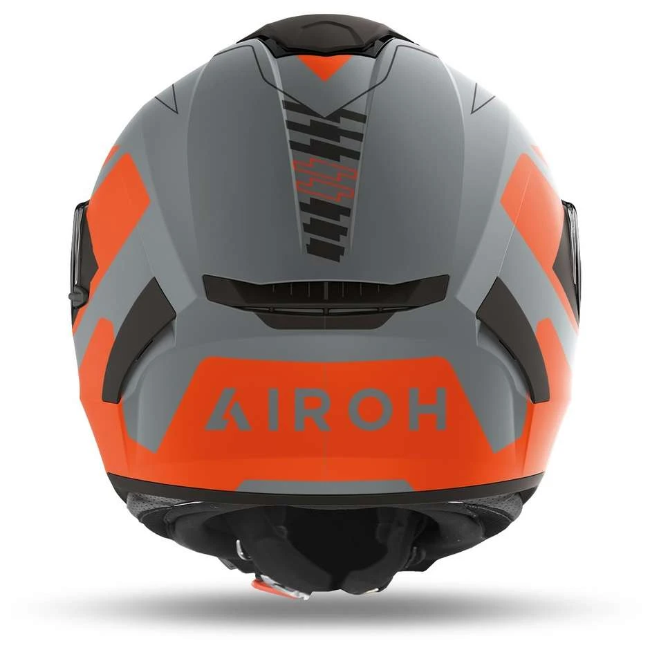 Casco Moto Integrale Airoh SPARK Rise Arancio Opaco 4 Casco Moto Integrale Airoh SPARK Rise Arancio Opaco - immagine 2