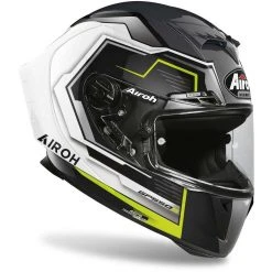 Casco Moto Integrale In Fibra Airoh GP550 S Rush Bianco Giallo Lucido -Vendite Airoh casco moto integrale in fibra airoh gp550 s rush bianco giallo lucido 132006