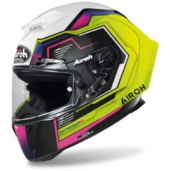Casco Moto Integrale In Fibra Airoh GP550 S Rush Multicolor
