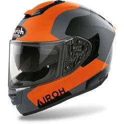 Casco Moto Integrale In Fibra Airoh ST 501 Dock Arancio Opaco