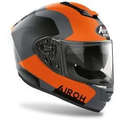 Casco Moto Integrale In Fibra Airoh ST 501 Dock Arancio Opaco -Vendite Airoh casco moto integrale in fibra airoh st 501 dock arancio opaco 132039