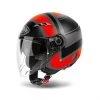 Casco Moto Jet Airoh City One Wrap Nero Arancio Opaco -Vendite Airoh casco moto jet airoh city one wrap nero arancio opaco 44329