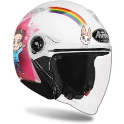 Casco Moto Jet Bambino Airoh MR JET Me Contro Te -Vendite Airoh casco moto jet bambino airoh mr jet me contro te 132053