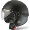 Casco Moto Jet Custom Airoh Garage Color Nero Opaco