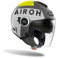 Casco Moto Jet Doppia Visiera Airoh HELIOS Up Grigio Opaco 7 Casco Moto Jet Doppia Visiera Airoh HELIOS Up Grigio Opaco -Vendite Airoh casco moto jet doppia visiera airoh helios up grigio opaco 132014