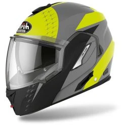 Vendite Airoh -Vendite Airoh casco moto modulare doppia omologatzione p j airoh rev 19 leaden giallo opaco 132043