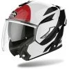 Casco Moto Modulare Doppia Omologatzione P/J Airoh REV 19 Leaden Rosso Lucido -Vendite Airoh casco moto modulare doppia omologatzione p j airoh rev 19 leaden rosso lucido 132045